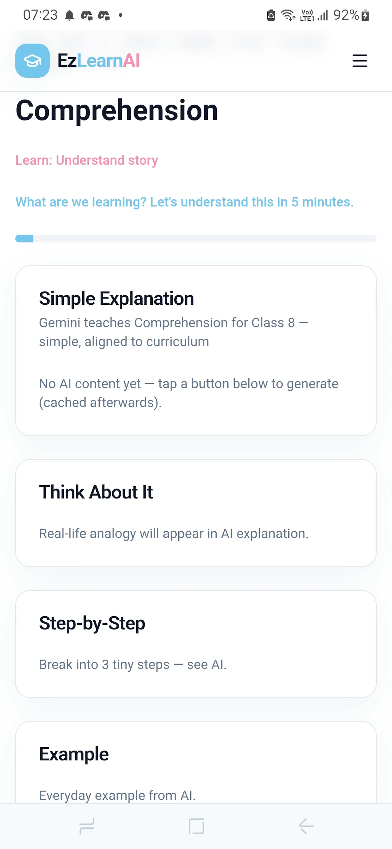 EzlearnAI screenshot 3