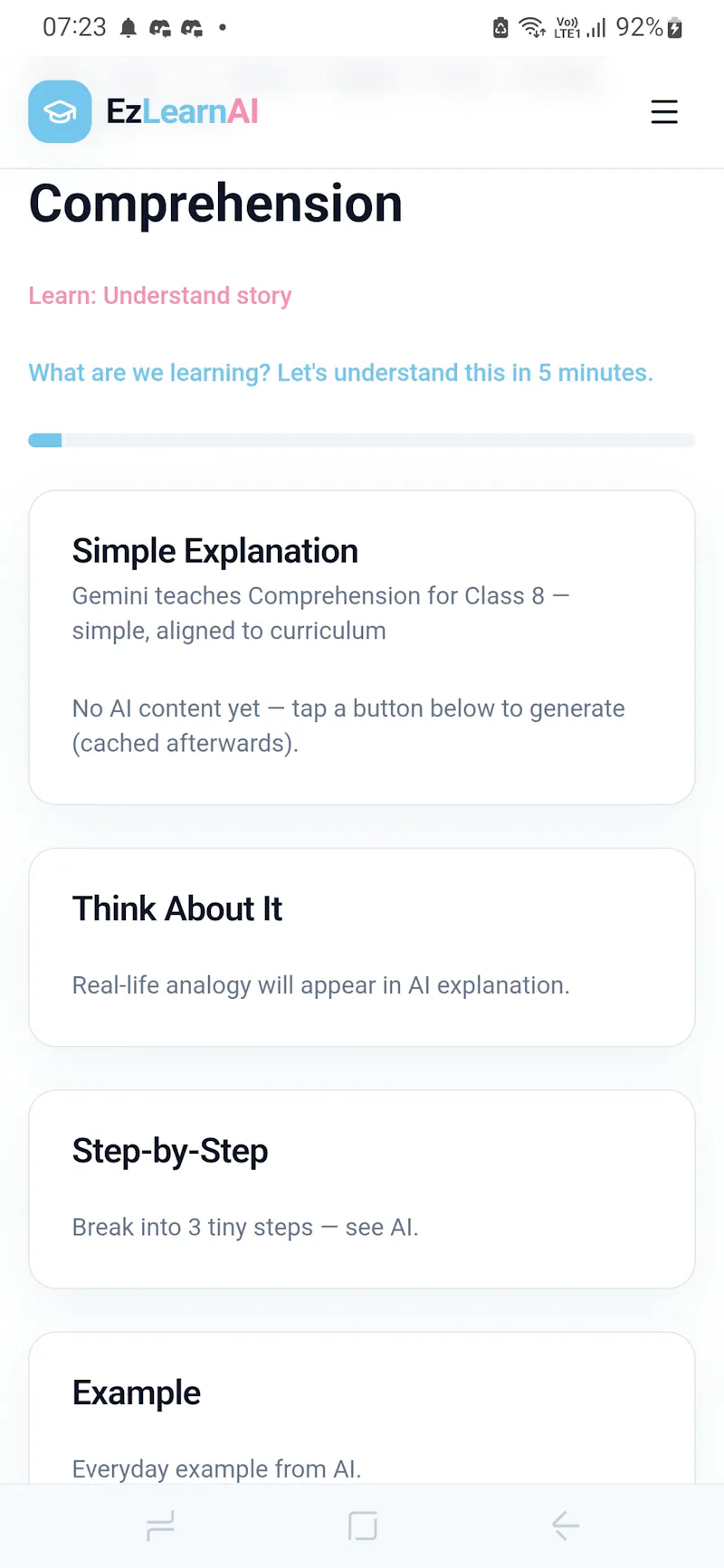 EzlearnAI screenshot 3