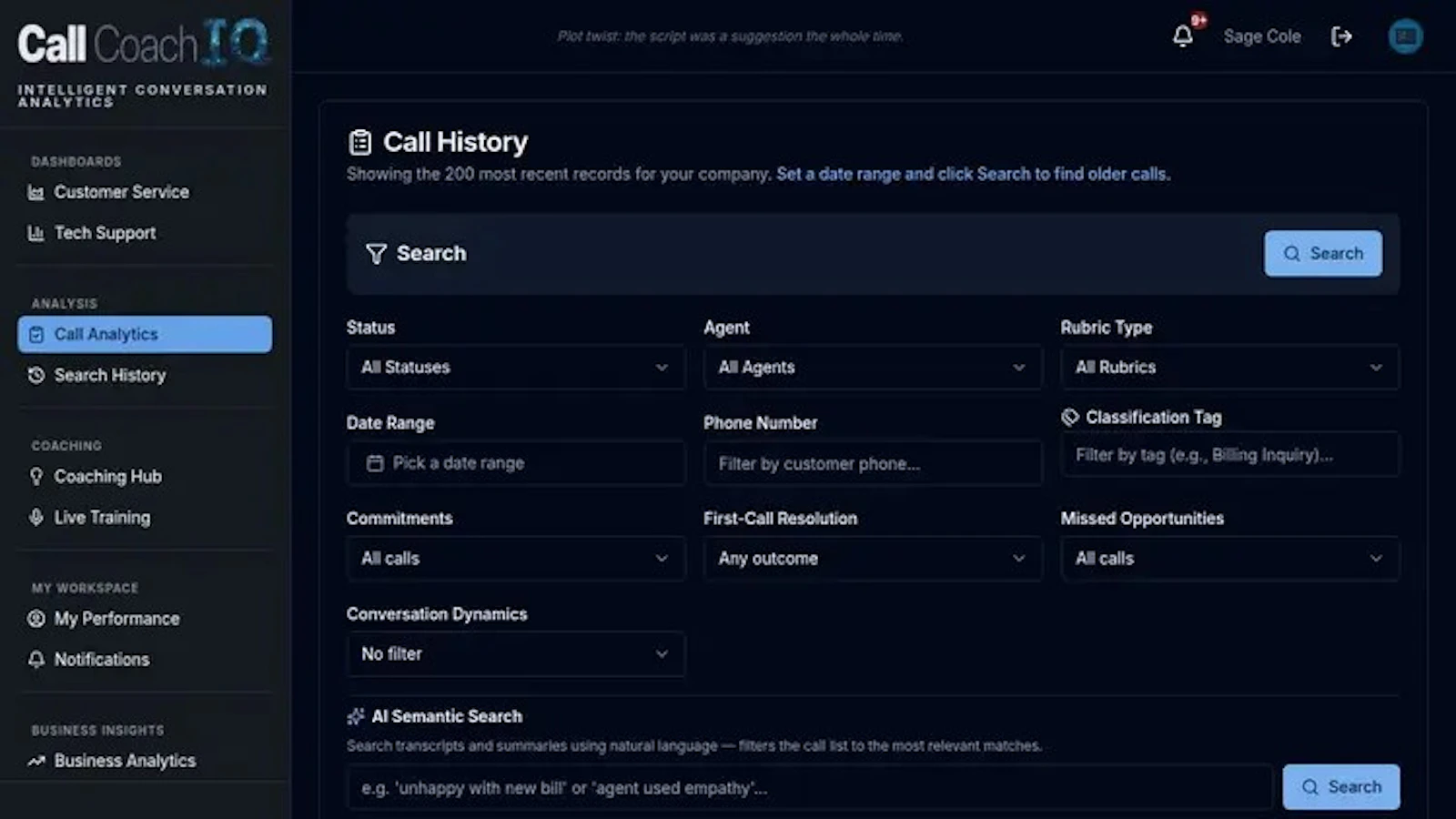 Call Coach IQ screenshot 5