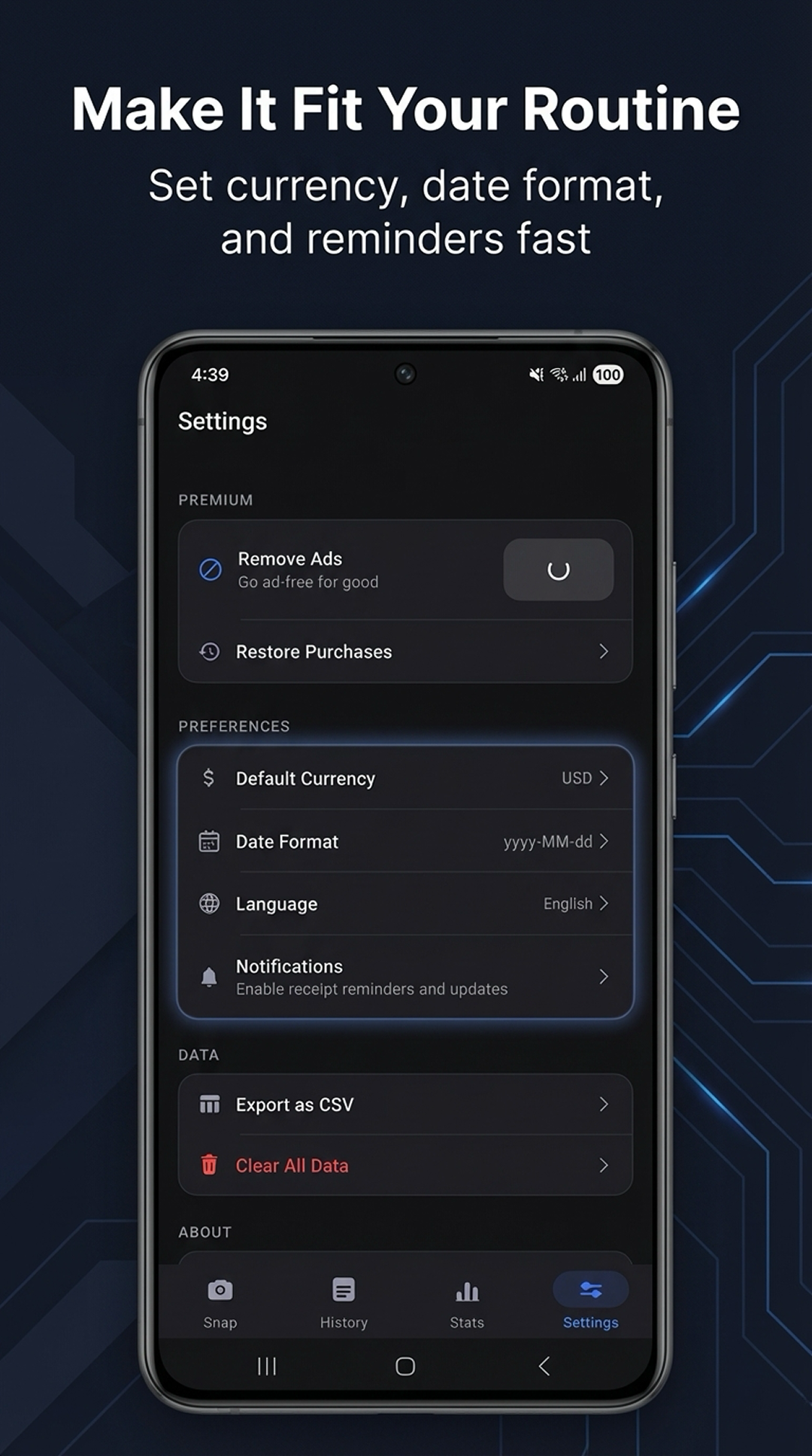 Receipt Snap gallery image