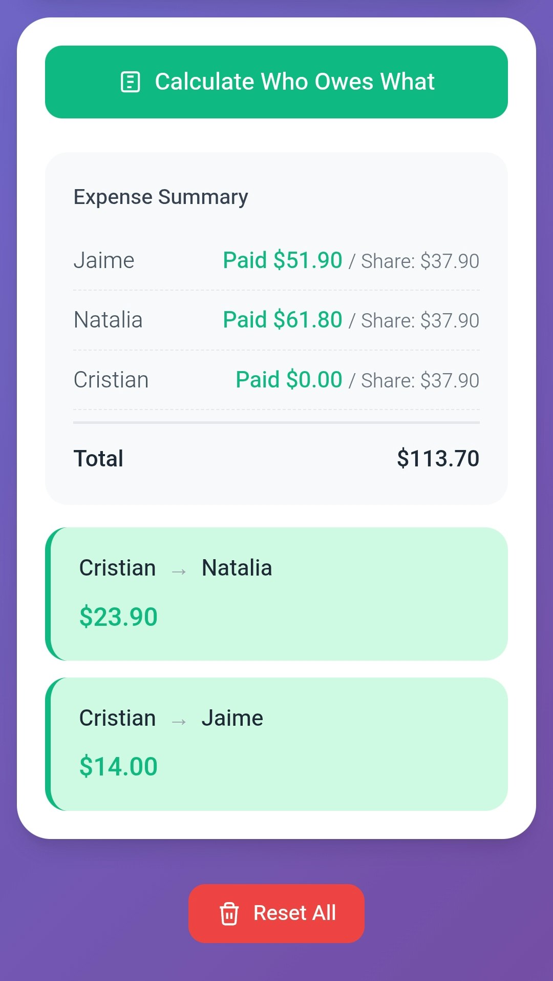 Split Cost Online gallery image