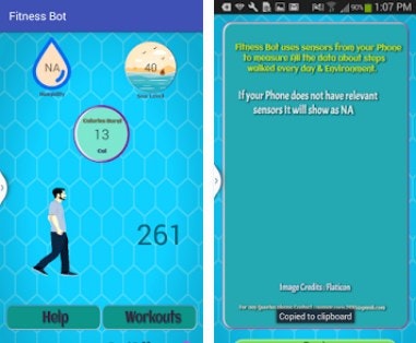 Fitness Bot : Workout & Health Step Tracker NO GPS gallery image