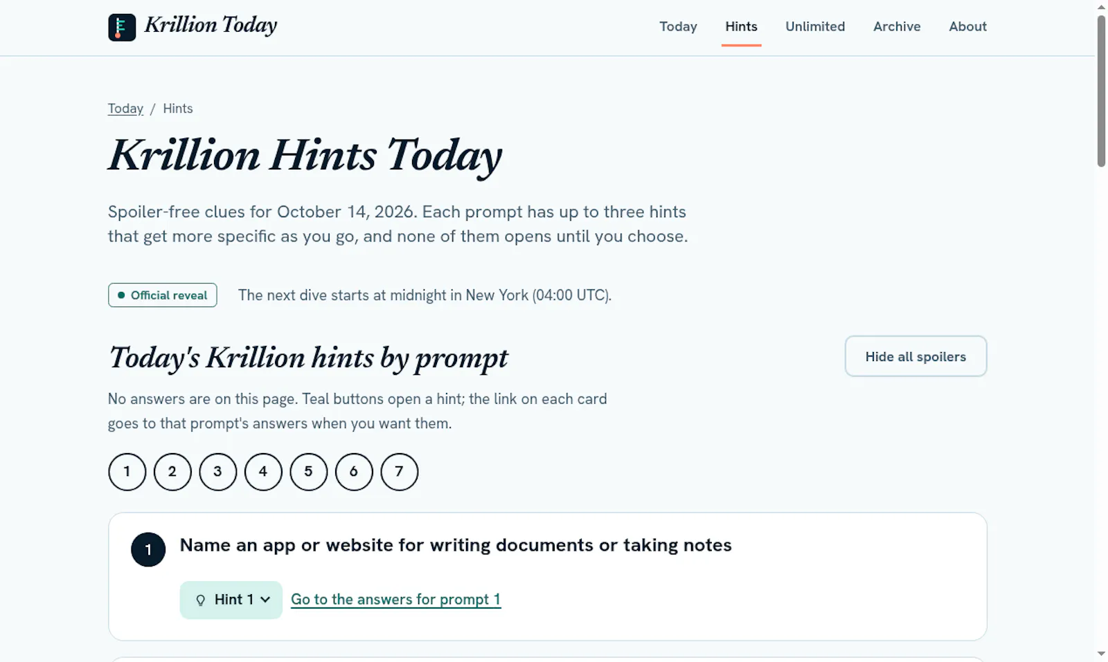 Krillion Today screenshot 3