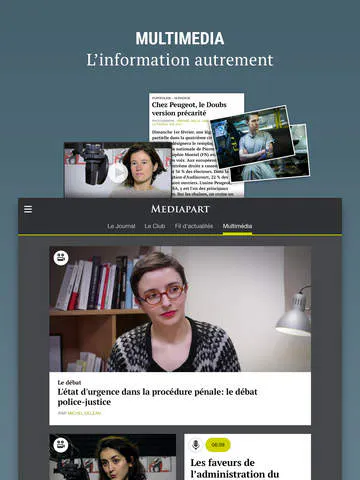 New Mediapart app gallery image