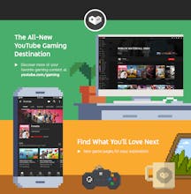 YouTube Gaming 2.0 gallery image