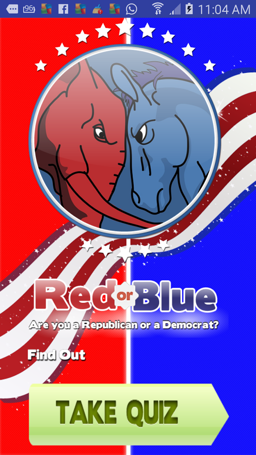 Red or Blue