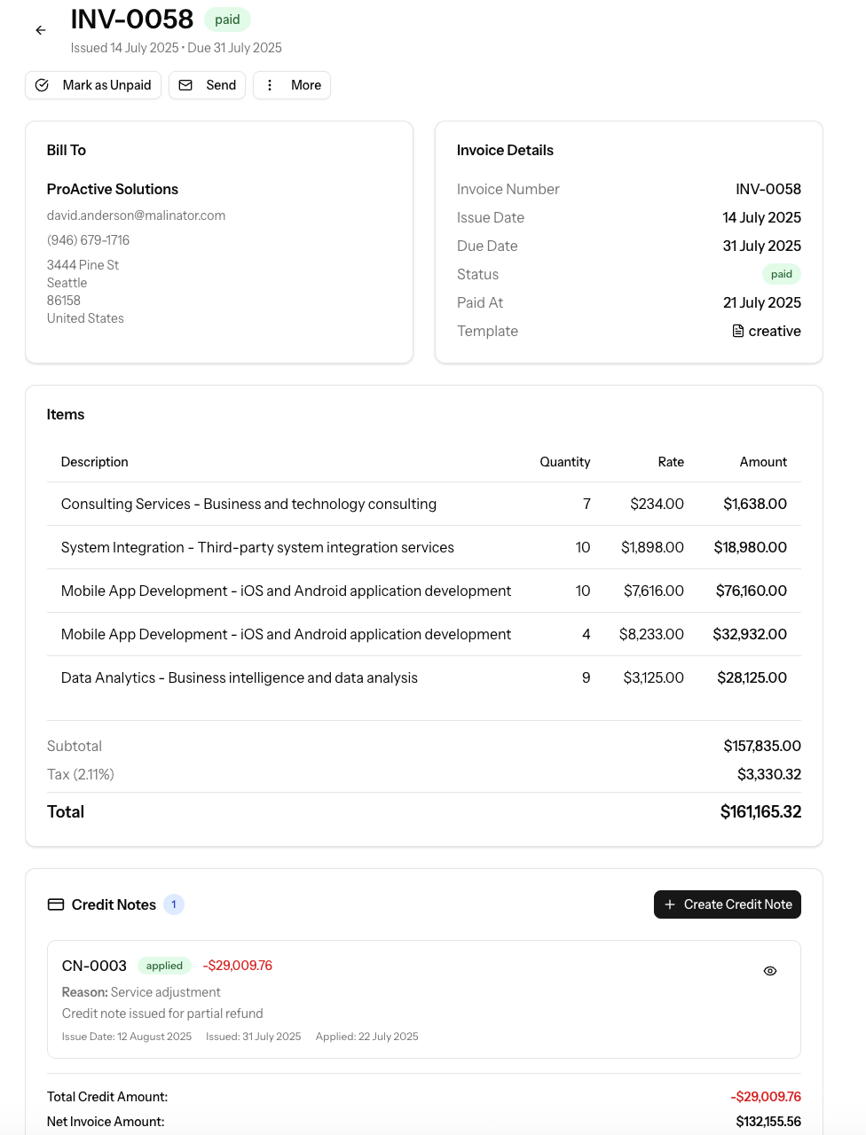 InvoiceTide gallery image