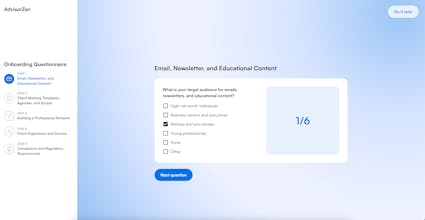 AdvisorZen gallery image