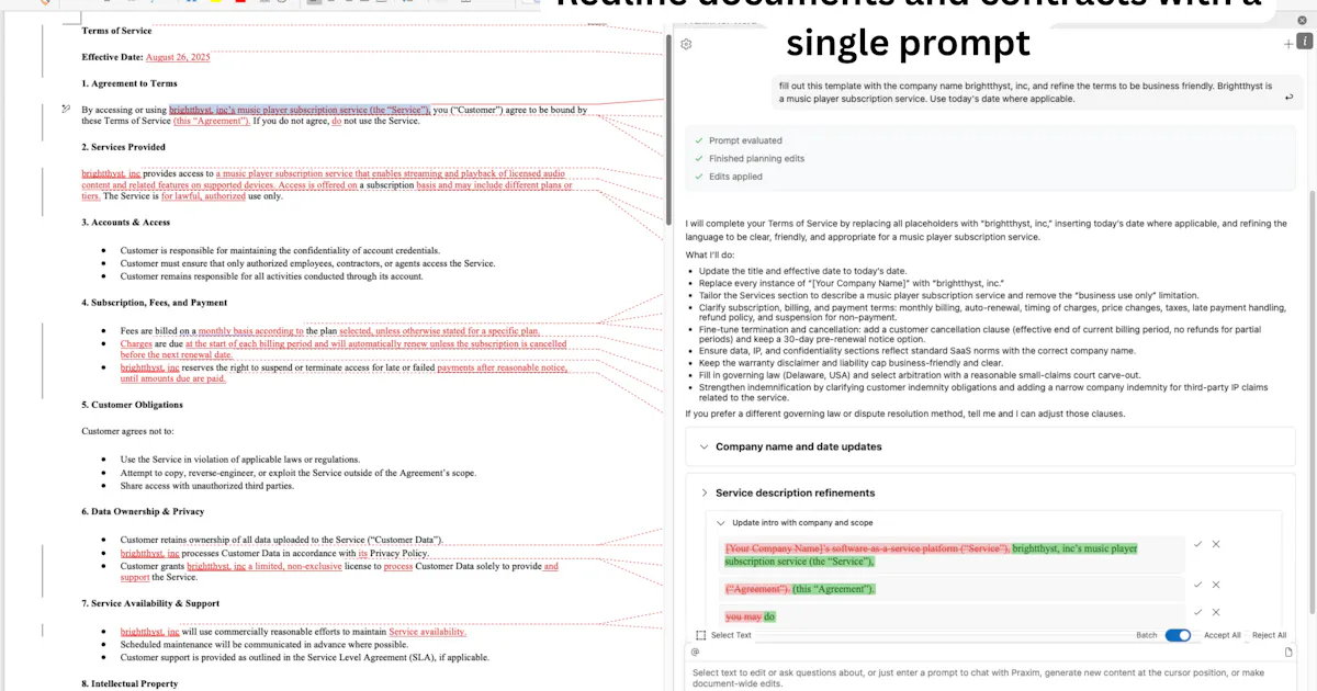 Praxim for Word