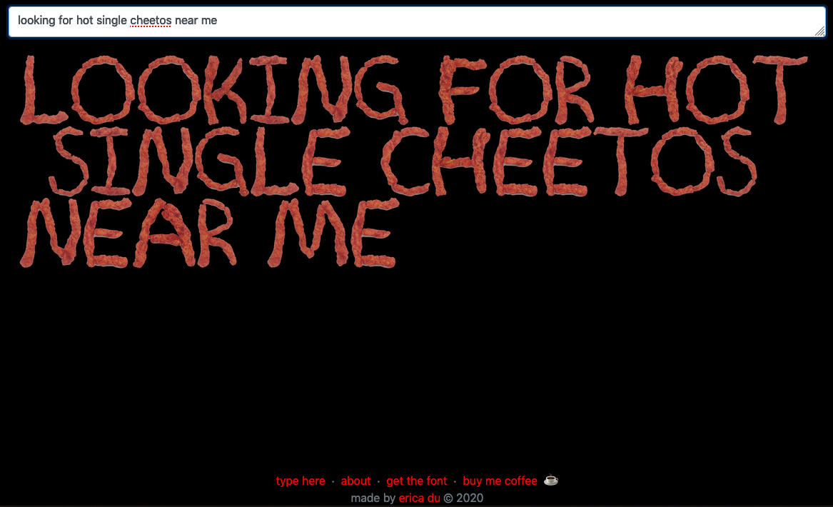 Hot Cheetos Font gallery image