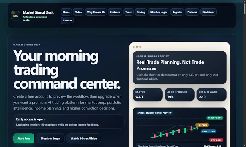 Market Signal Desk screenshot 2