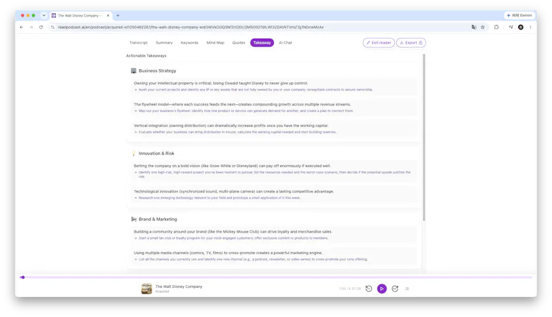 Readpodcast AI screenshot 6
