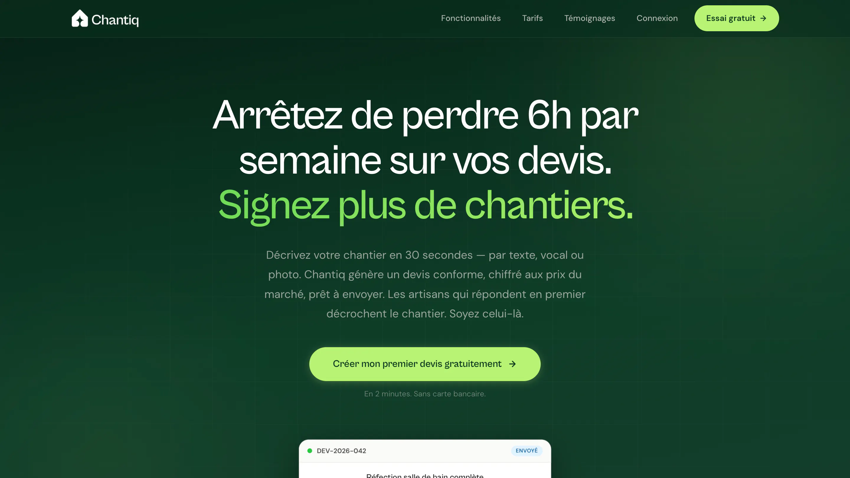 Chantiq gallery image