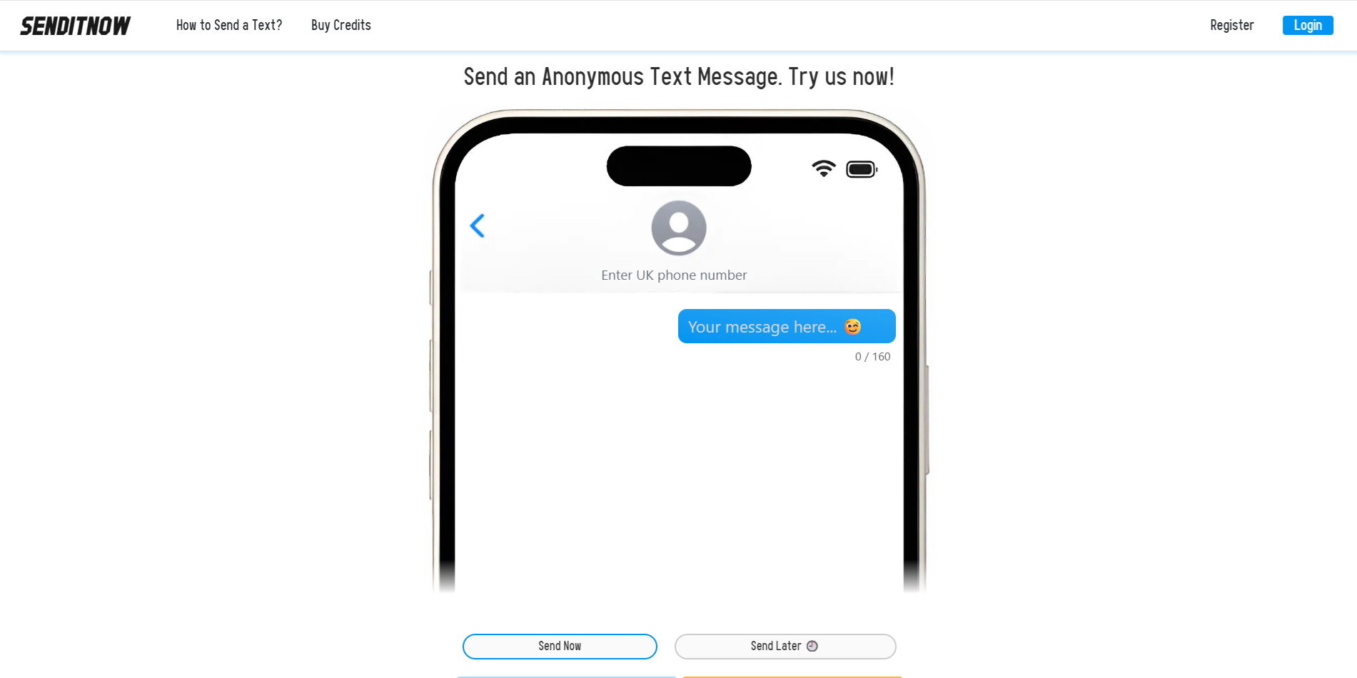 SendItNow - Main product screenshot demonstrating key features and user interface