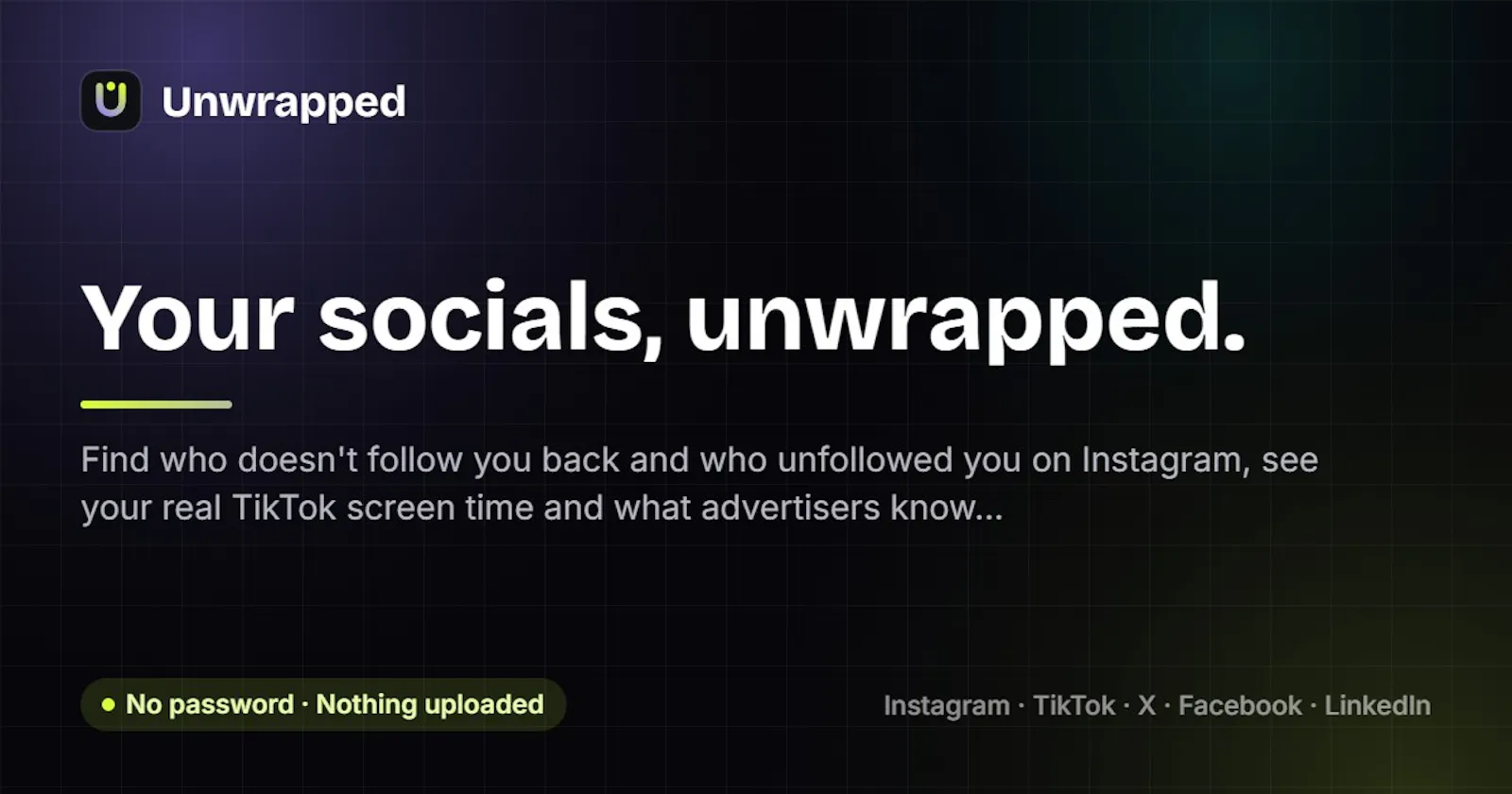 Unwrapped screenshot 1