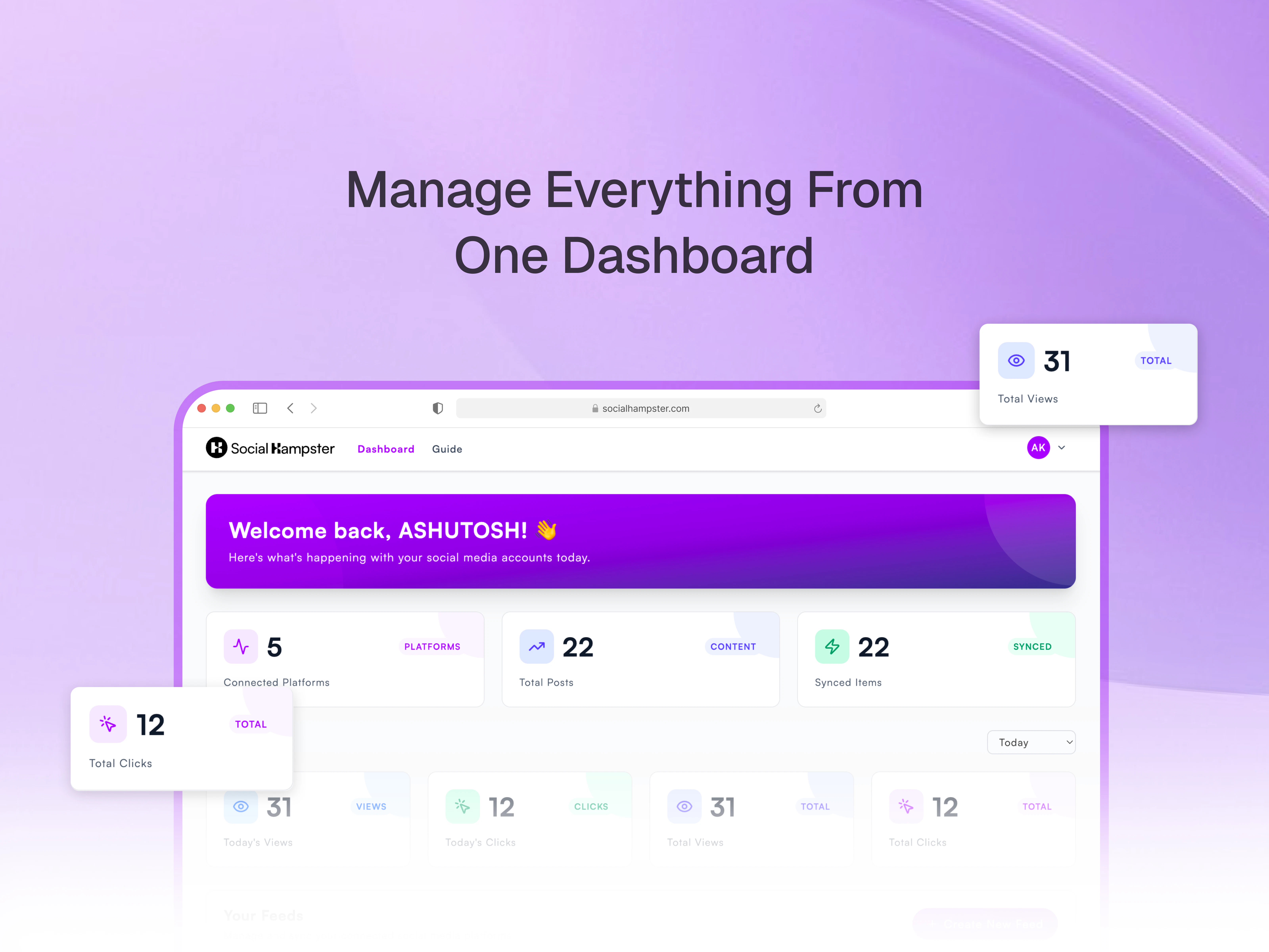 Social Hampster screenshot 3