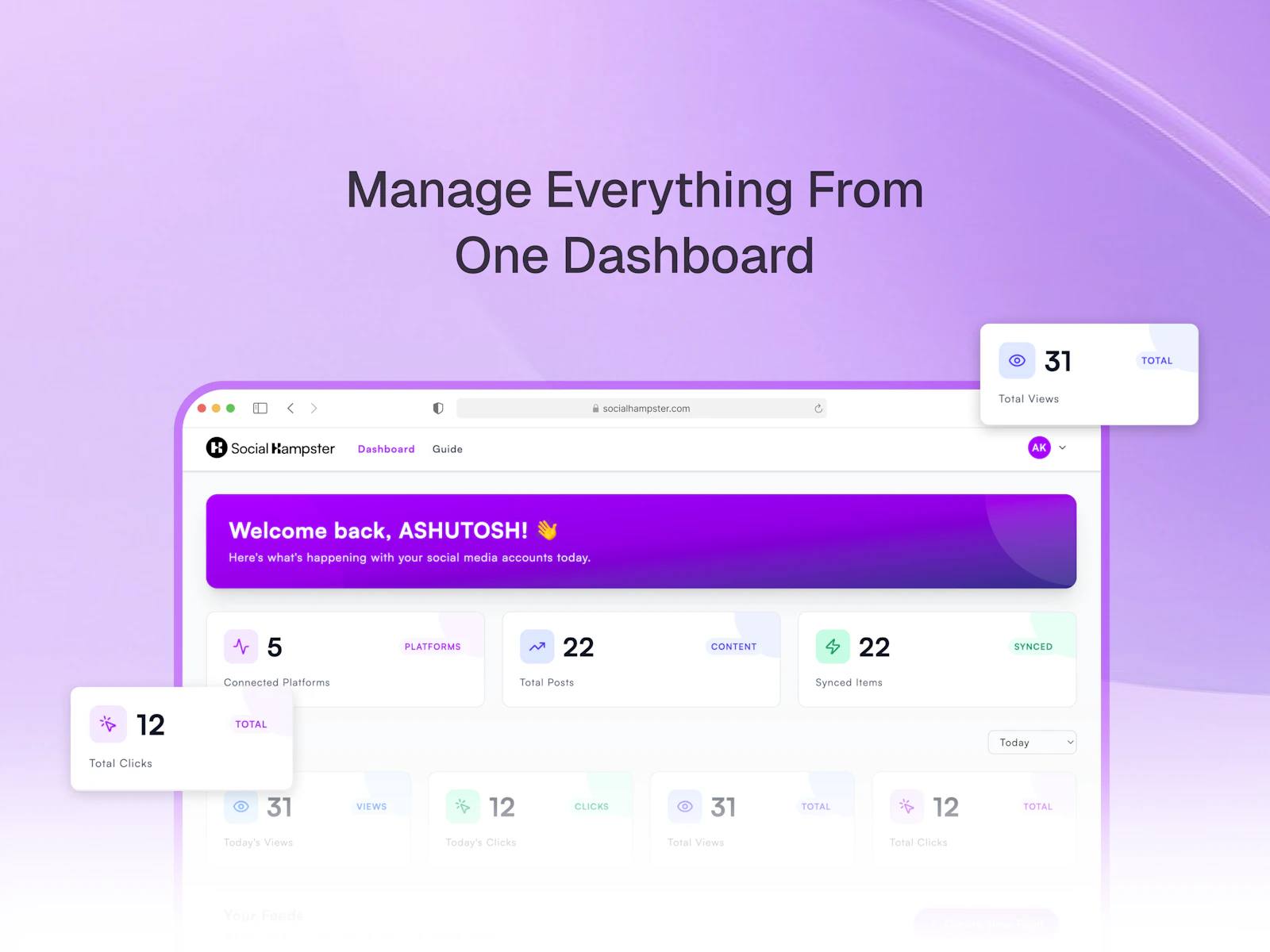 Social Hampster screenshot 4
