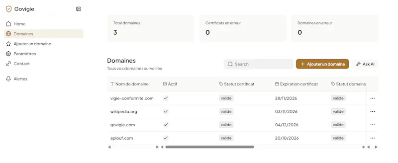 Govigie screenshot 2