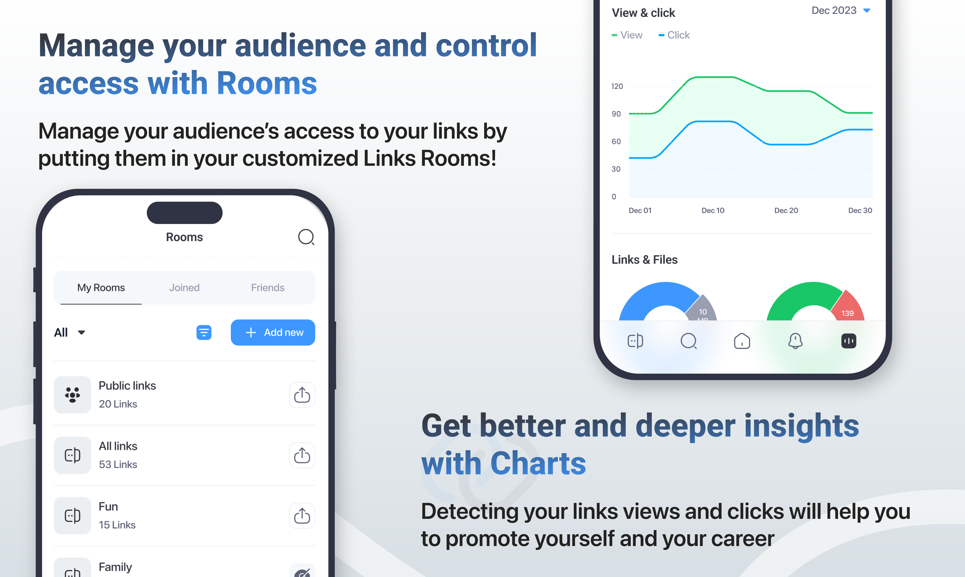 LinksRoom 2.0 - Screenshot 2 showing product features and functionality