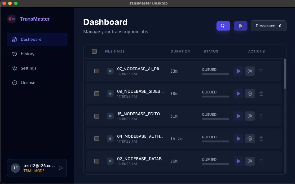 TransMaster - Screenshot 2 showing product features and functionality