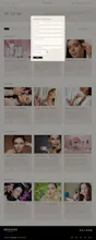 Modeling Website Tailwind HTML Template gallery image
