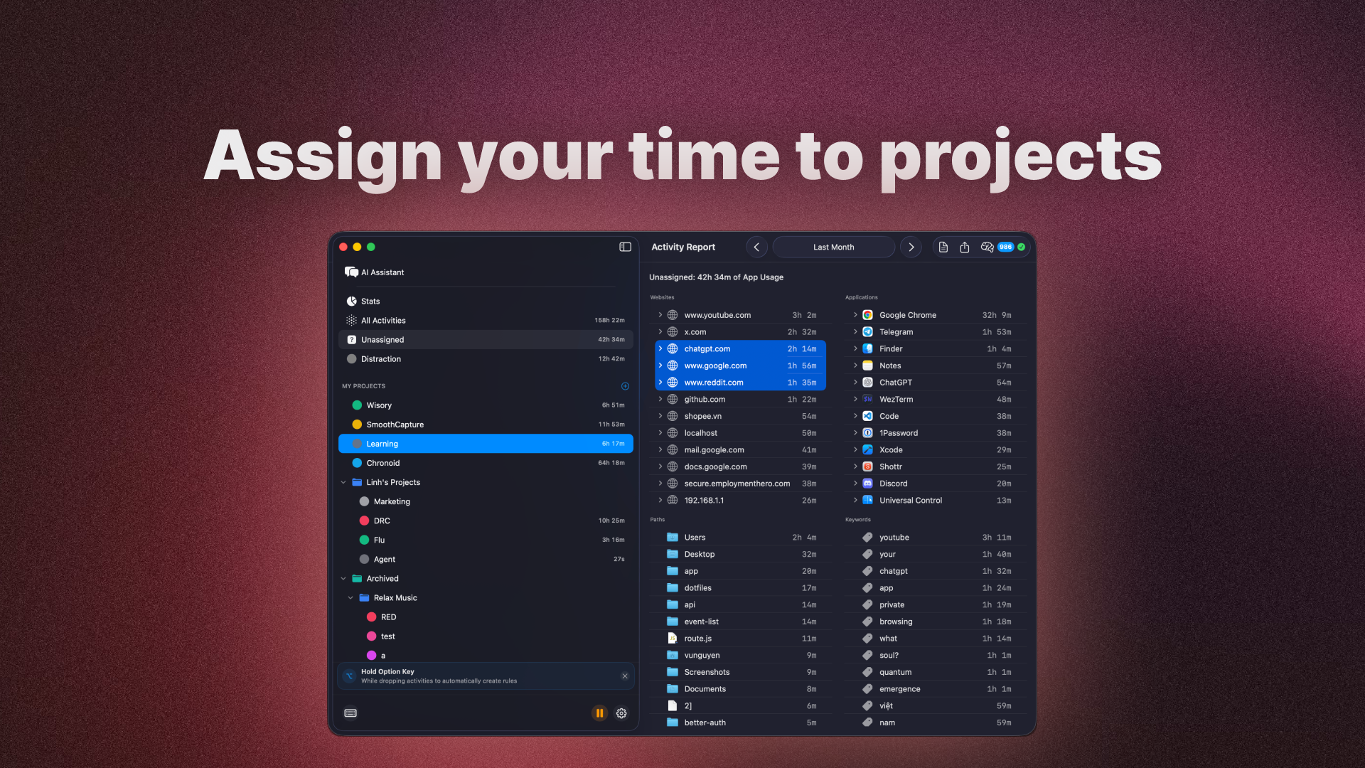 Chronoid - Screenshot 4 showing product features and functionality