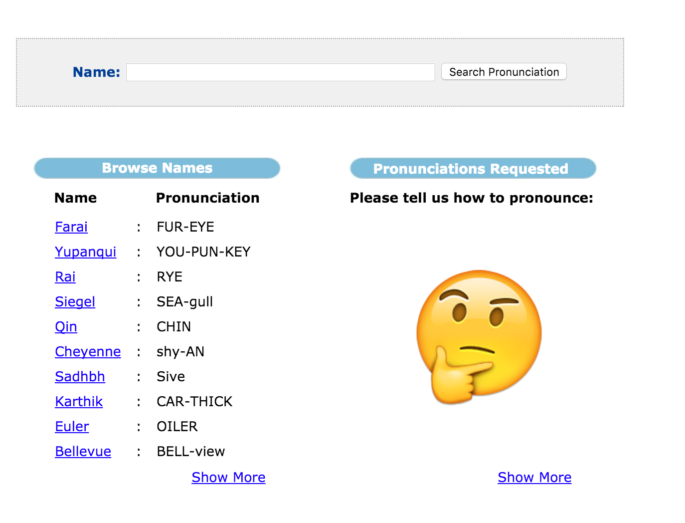 Pronounce Names How to correctly pronounce people's names Product Hunt