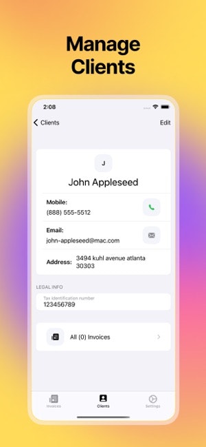 Invoices - Create and Manage gallery image