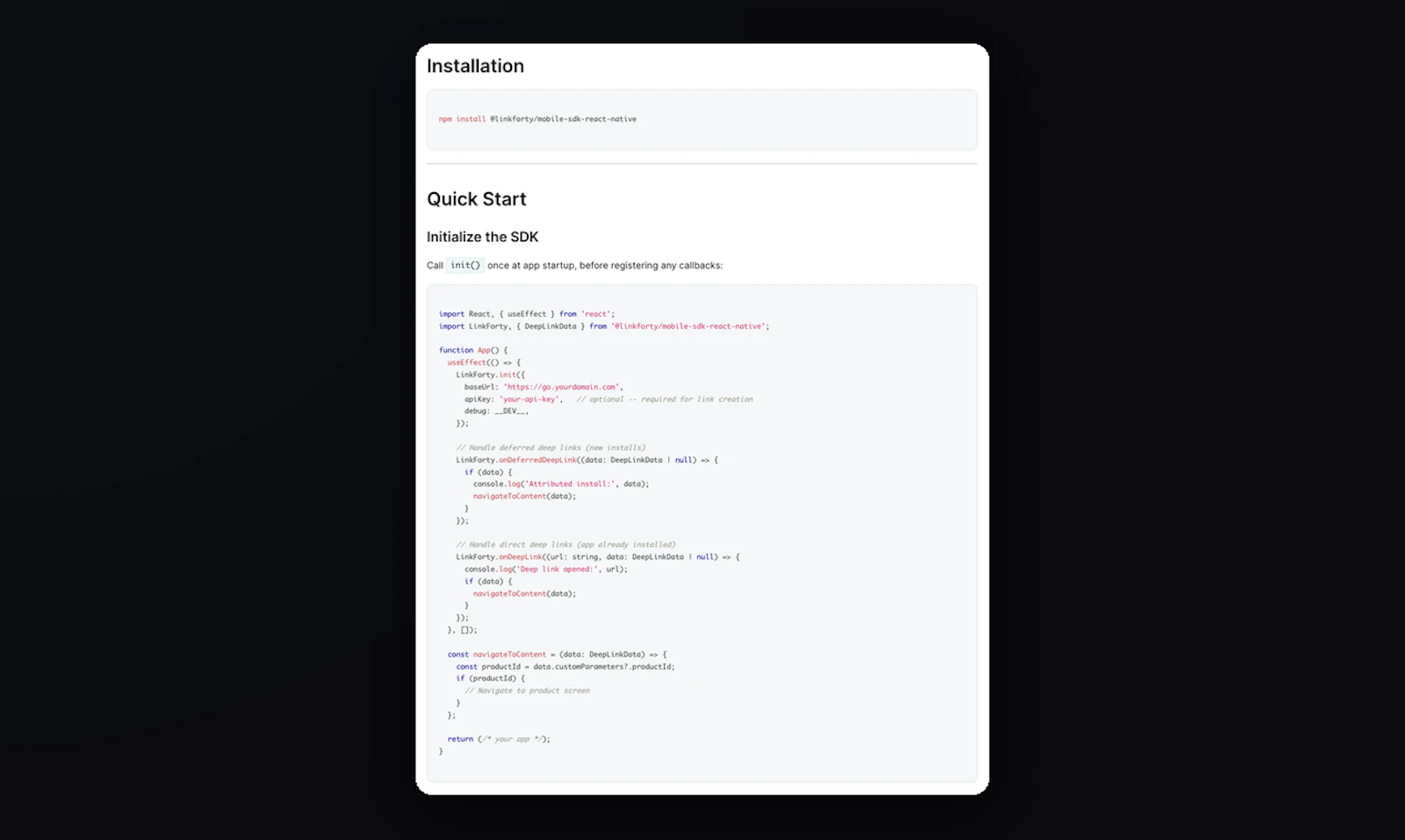 LinkForty screenshot 4