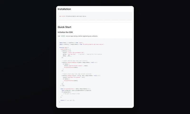 LinkForty screenshot 4