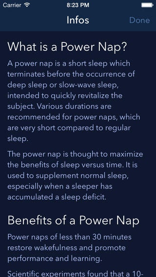 Power Nap App gallery image