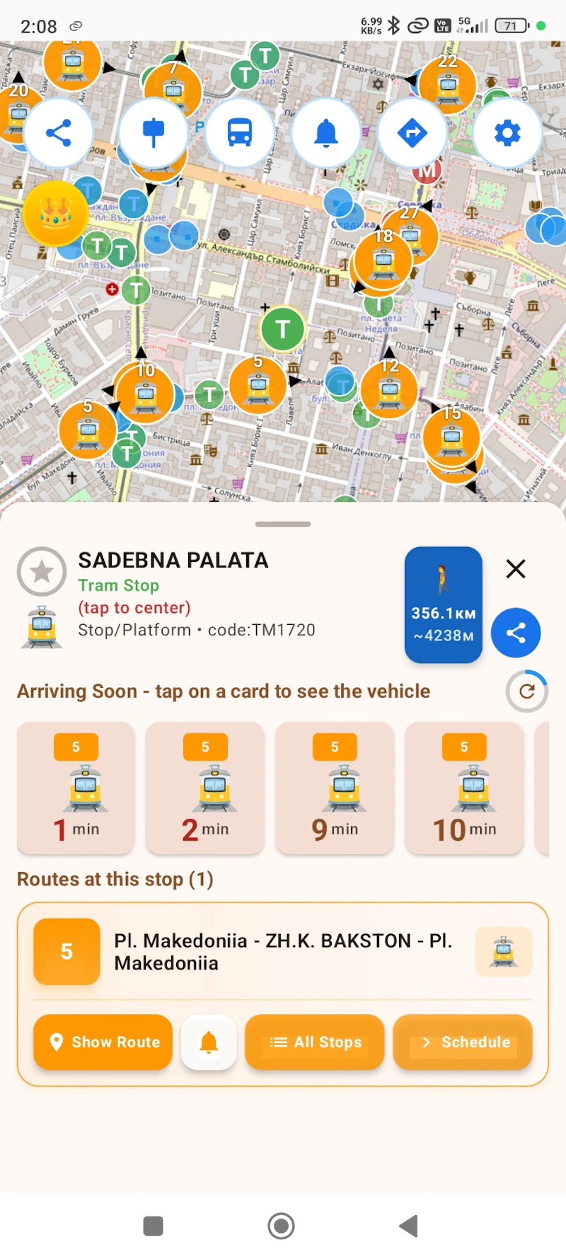 SofiaBus screenshot 4