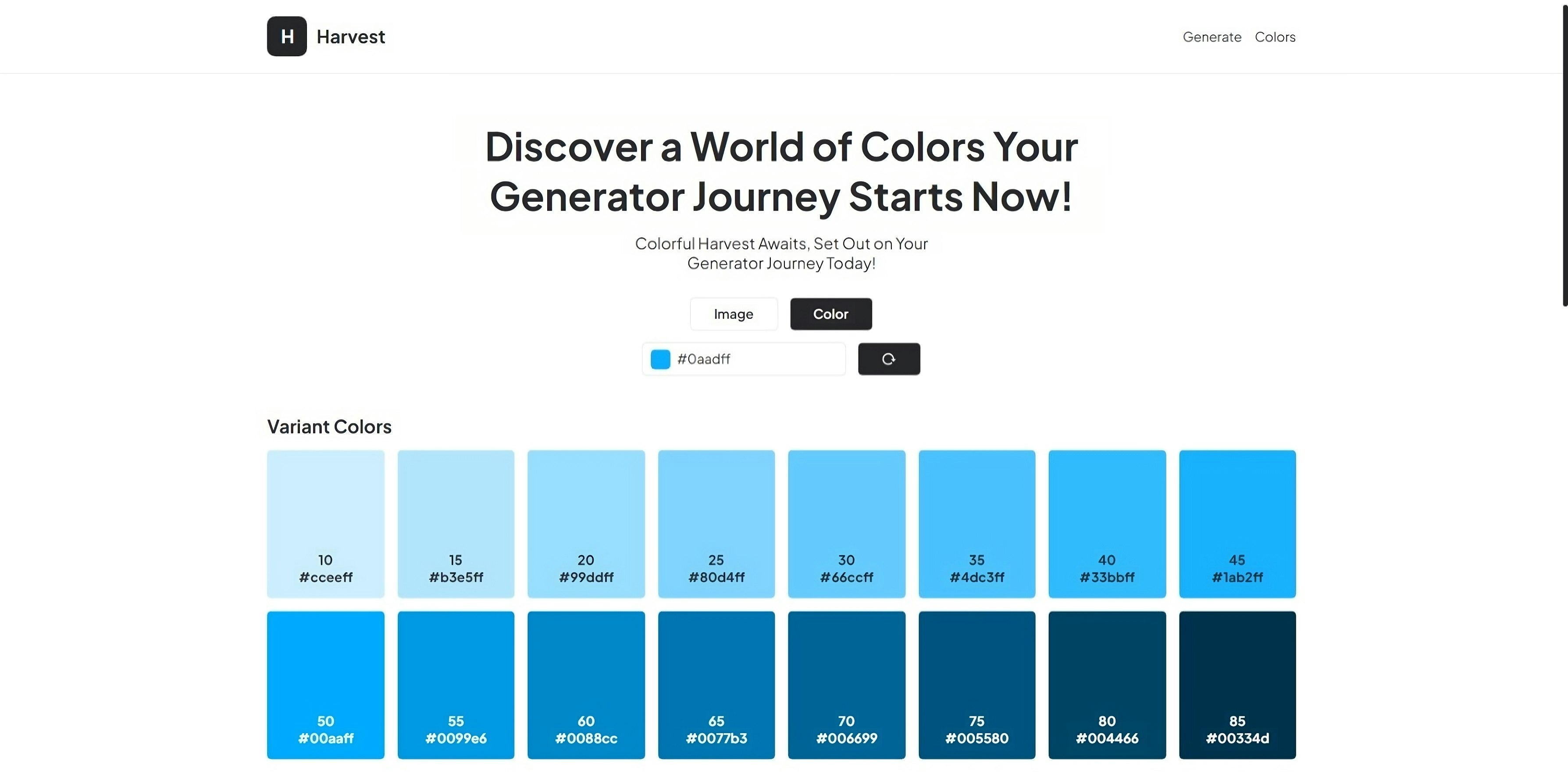 startuptile Harvest-Unleash the power of color in your images