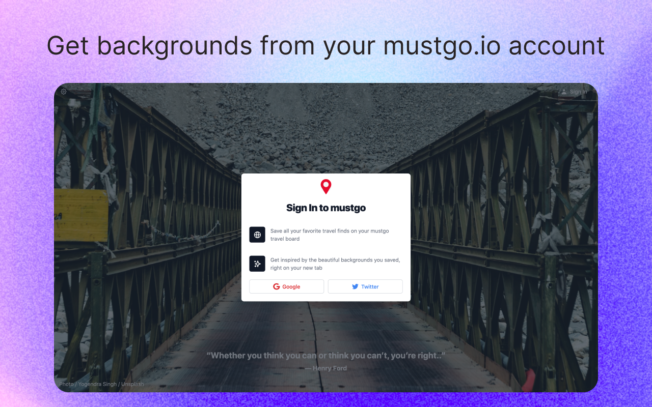 mustgo.io gallery image