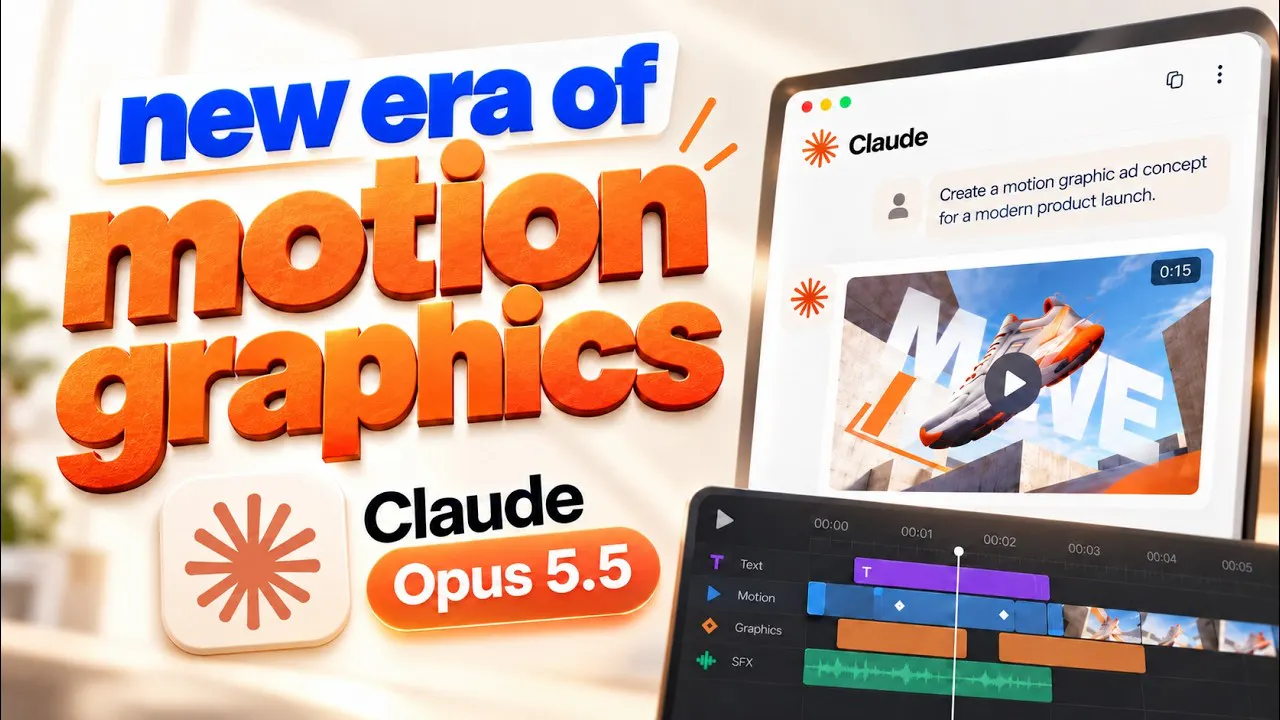 Claude Opus 5.5 Motion Graphics Tutorial gallery image