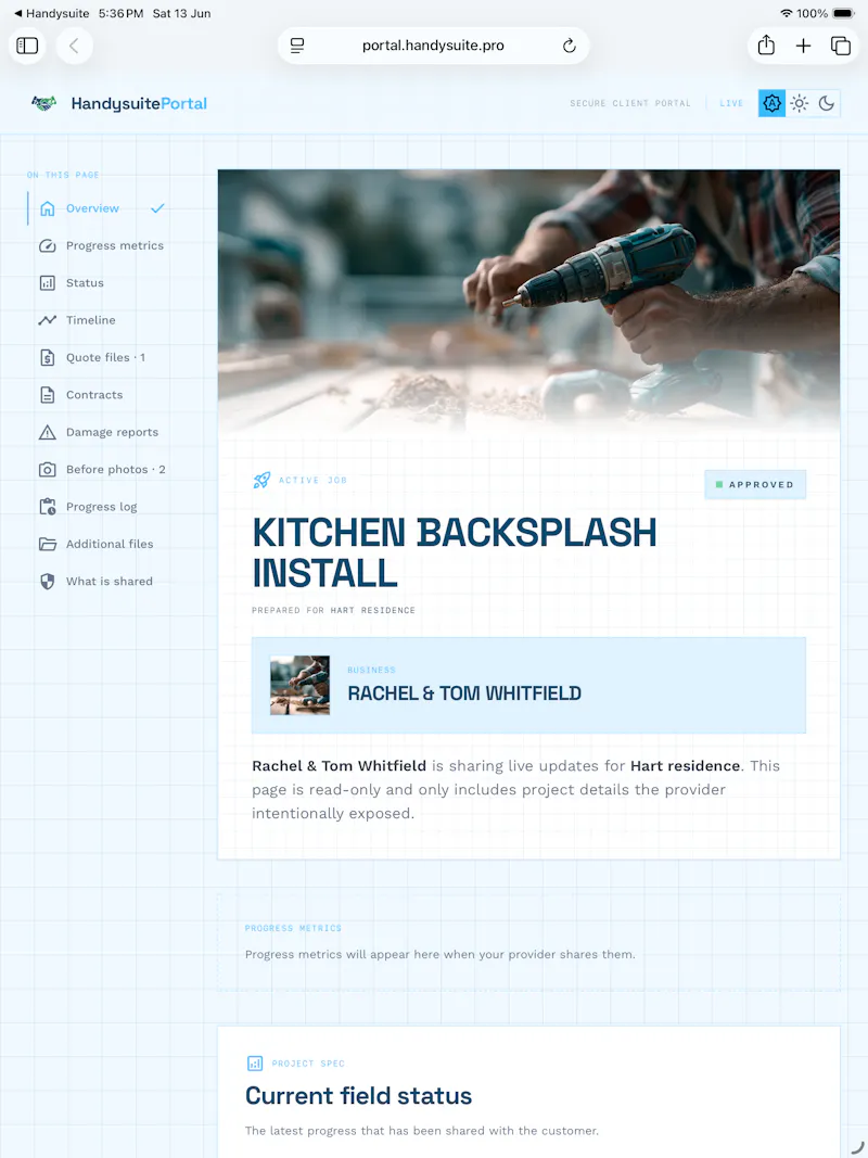 Handysuite screenshot 3