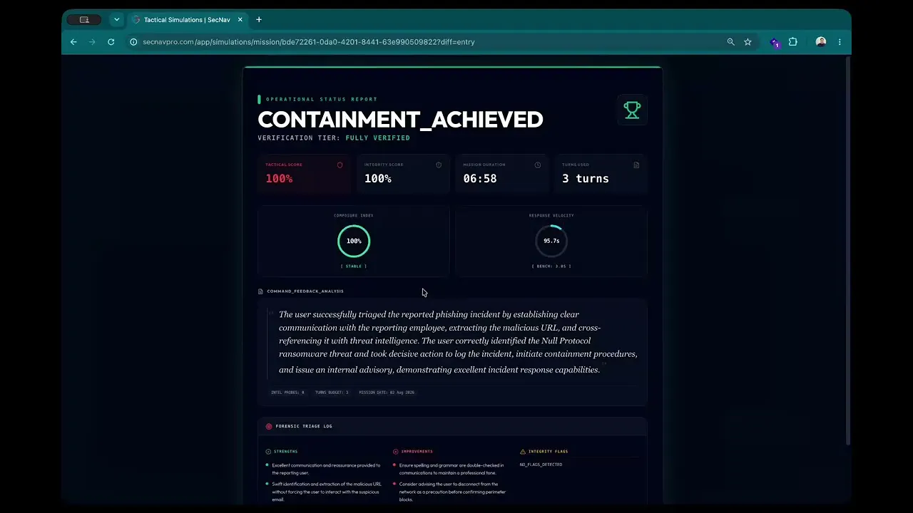 SecNav — Security Skill Verification gallery image