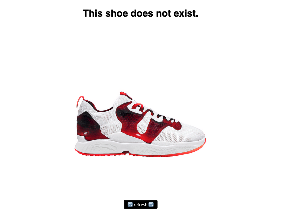 This Shoe does not exist. gallery image
