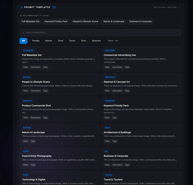 Metadata Reactor screenshot 2