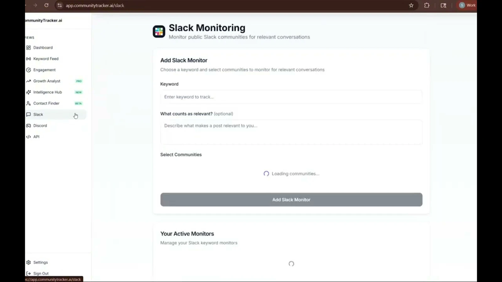 CommunityTracker screenshot 1 (video preview)