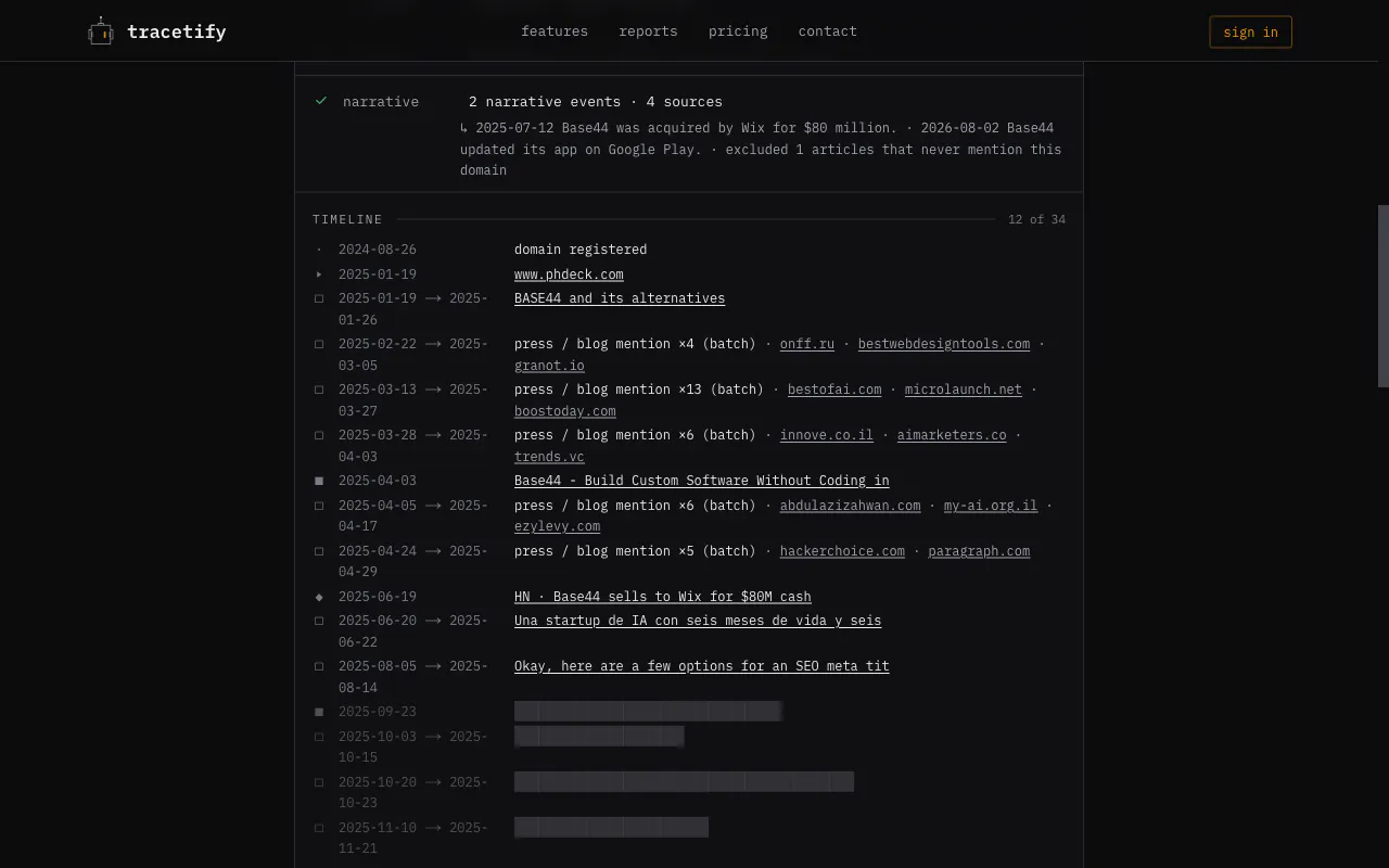 Tracetify gallery image