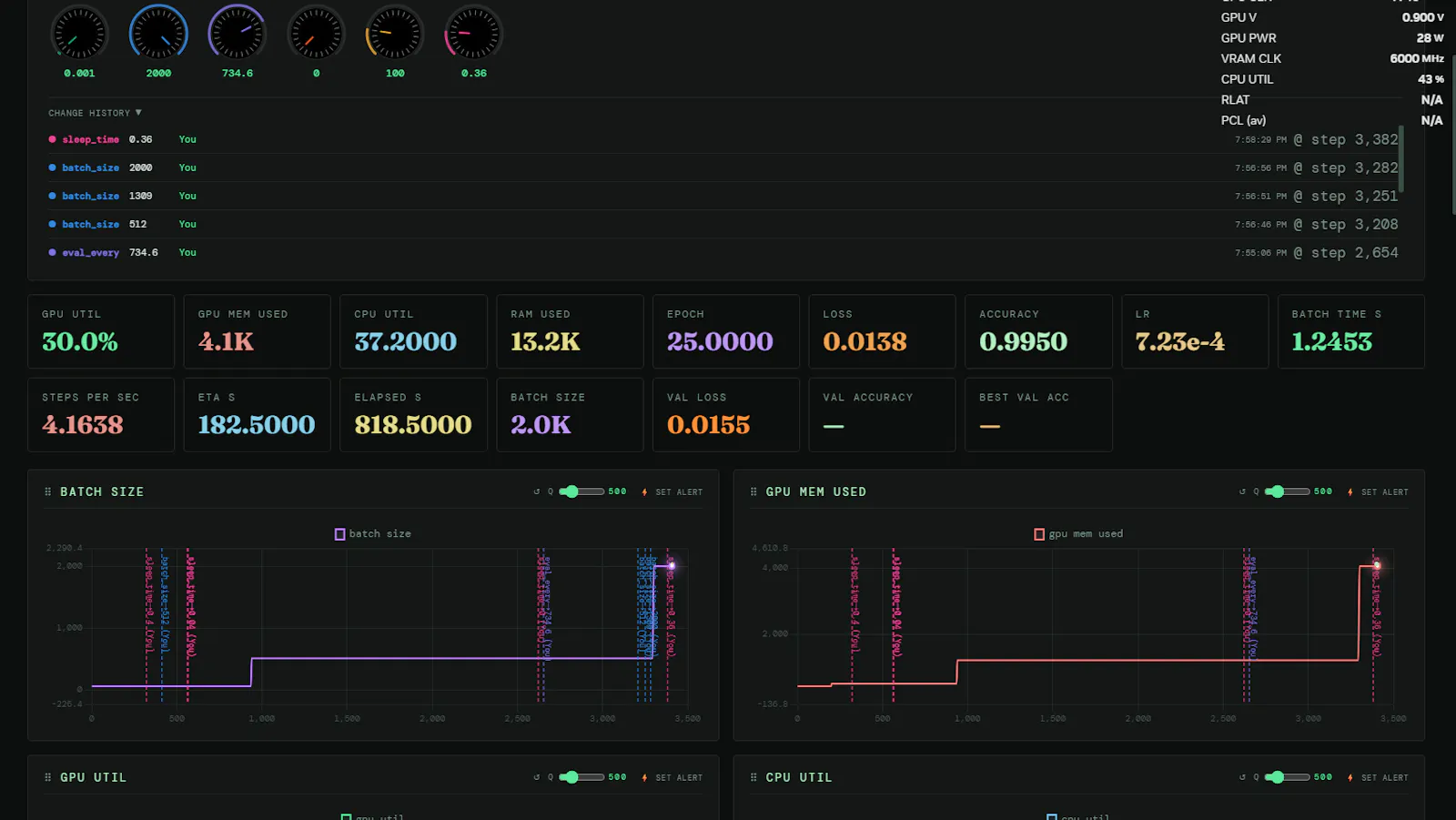 Runlog — ML Training Monitor screenshot 3