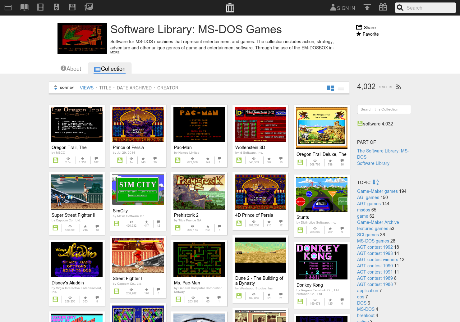 MS-DOS Games