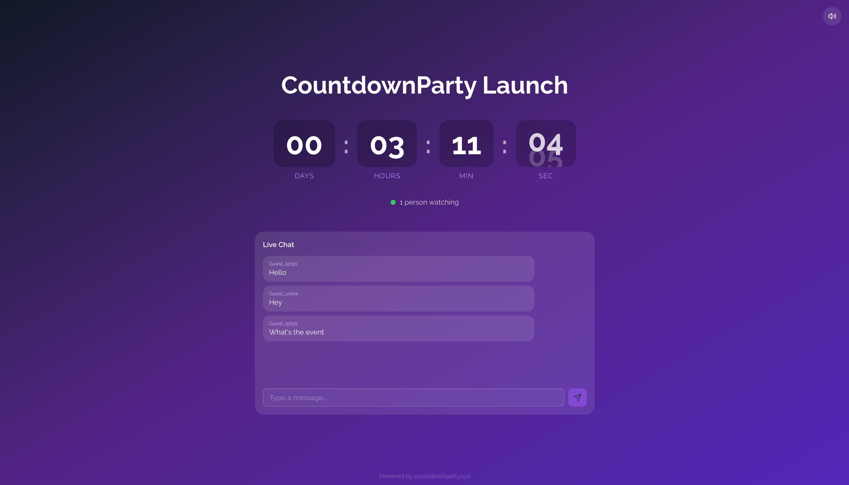 CountdownParty gallery image