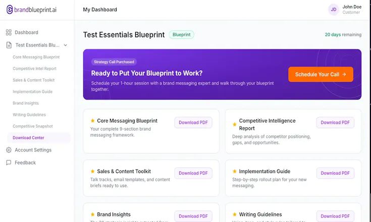 BrandBlueprint.ai gallery image