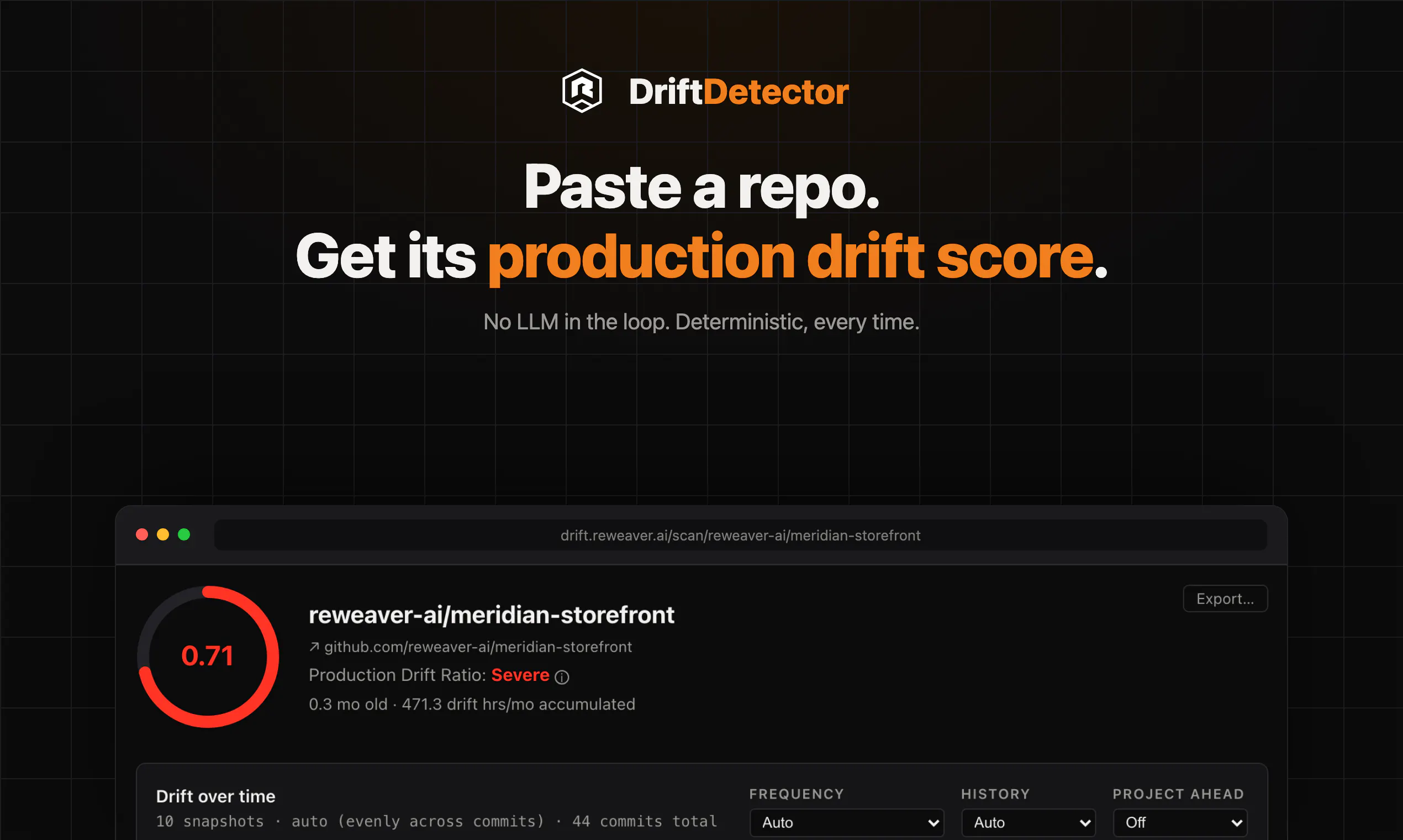 ReWeaver AI DriftDetector gallery image