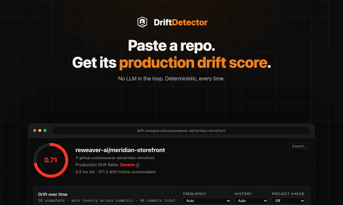 ReWeaver AI DriftDetector