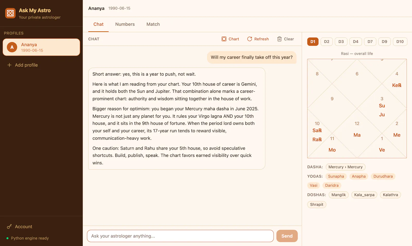 Ask My Astro screenshot 1