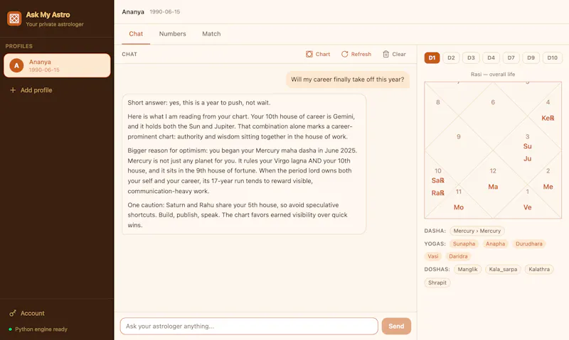 Ask My Astro screenshot 1