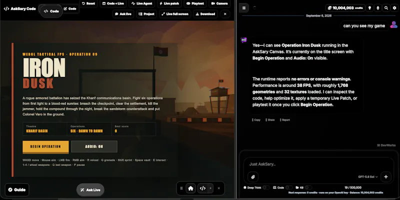AskSary - BYOK-supported AI Studio screenshot 3